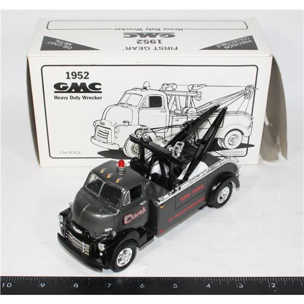 #132 First Gear Diecast GMC Heavy Duty Wrecker