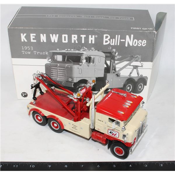 #133 First Gear Diecast Kenworth Bull-Nose Tow