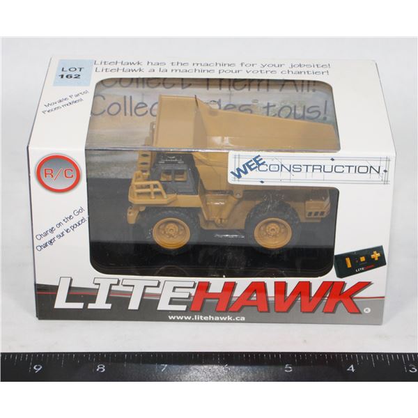 #162 Remote Control Wee Construction Litehawk