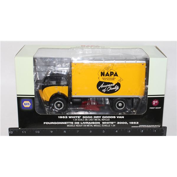 #181 1:34 Diecast NAPA 1953 White 3000 Van