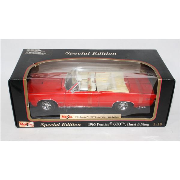 #196  Maisto 1:16 Scale Diecast 1965 Pontiac GTO