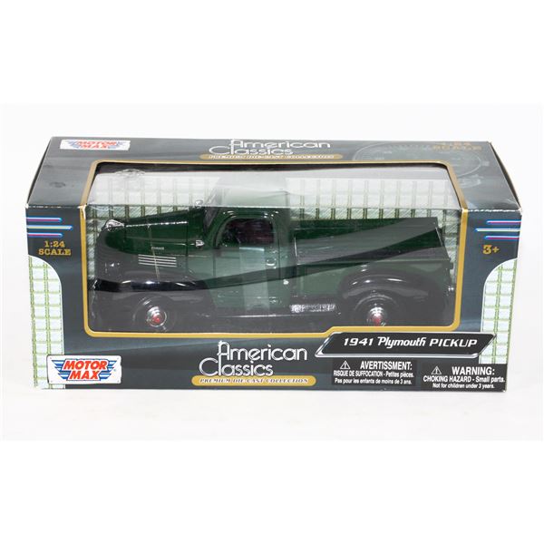 #203 1:24 Diecast 1941 Plymouth Pickup