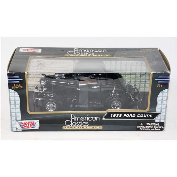 #205 1:24 Diecast 1932 Ford Coupe
