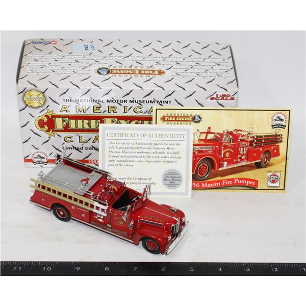 #235 Corgi 1956 Maxim Fire Pumper 1:50 Scale