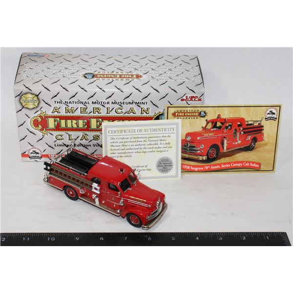 #236 Corgi 1950's Seagrave Canopy Cab Pumper