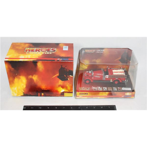 #247 Corgi 1:50 Boston Fire Department Truck