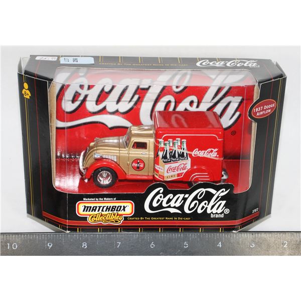 #256 Matchbo Coca-Cola 1937 Dodge Airflow Van