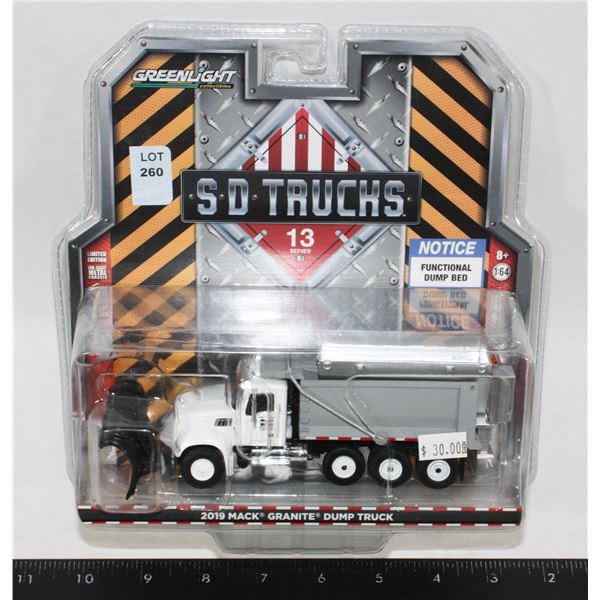 #260 1:64 2019 Mack Granite Dump Truck