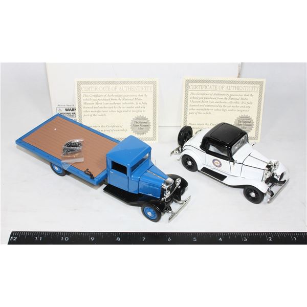 #264 1:32 1934 Ford Tow Truck/ 1932 Highway Patrol