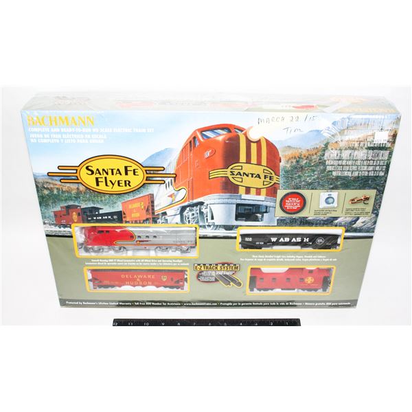 #334 HO Scale Bachmann Santa Fe Flyer Train Set