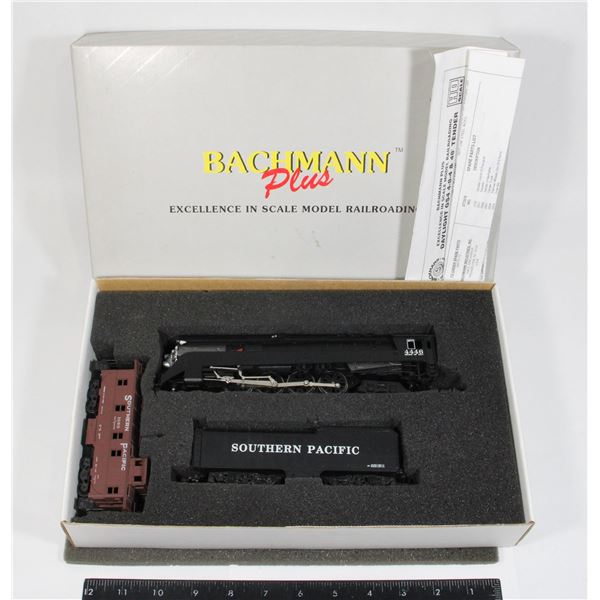 #335 HO Scale Backmann 4-8-4 Black & Silver War