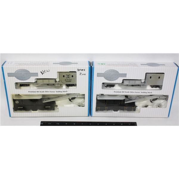 #364 HO Scale Bachmann 250 Ton Crane Cars & Tender