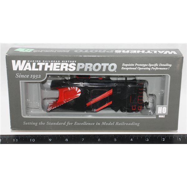#391 HO Scale Walthers Russell Snowplow Black