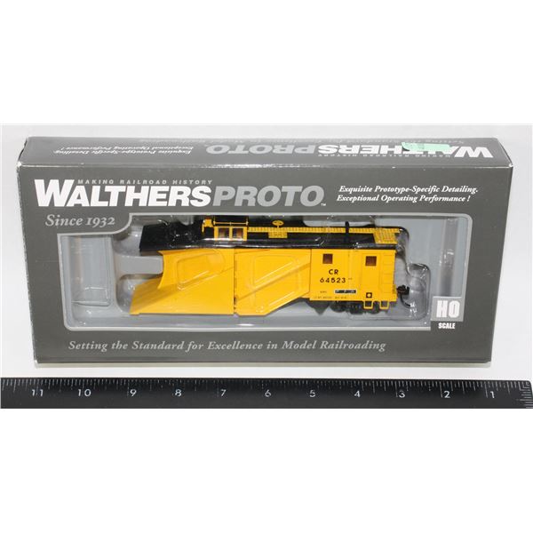 #408 HO Scale Walthers Russell Snowplow Conrail
