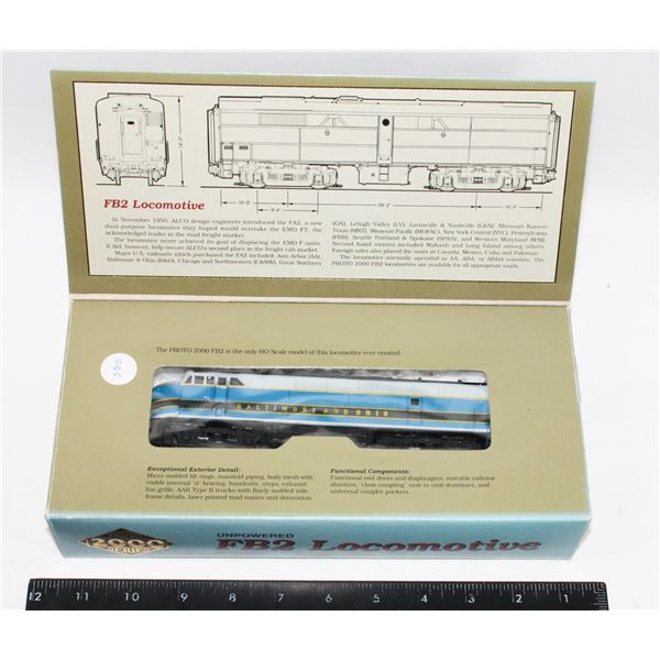 #432 HO Scale Proto 2000 Series FB2 Locomotive