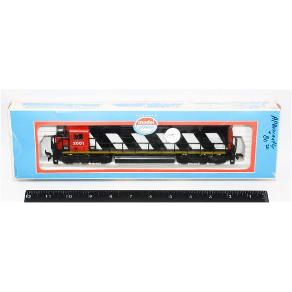 #443 HO Scale Model Power 2001 Locomotive