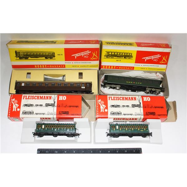 #471 HO Scale Fleischmann Lot 5092 1417 B 1445 B