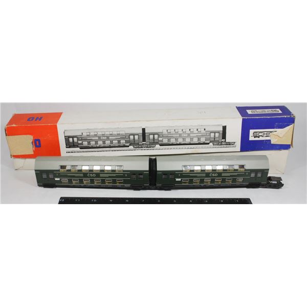 #477  HO Scale Schicht Doppelstockzug-Mittelteil