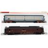 Image 4 : #487 HO Scale JOUEF Locomotive + Train Cars French