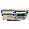 Image 1 : #490 HO Scale AHM Lot 2 Locomotives 4 Cars