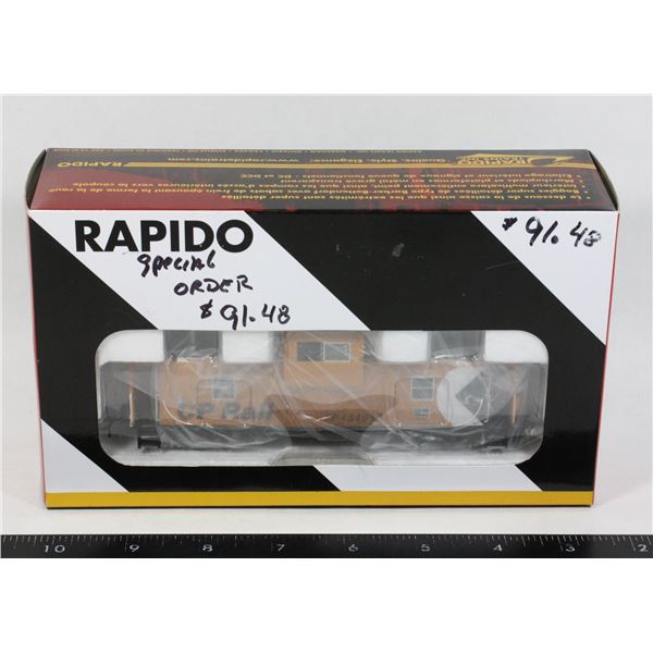 #491 HO Scale Rapido Angus Wide-Vision Caboose