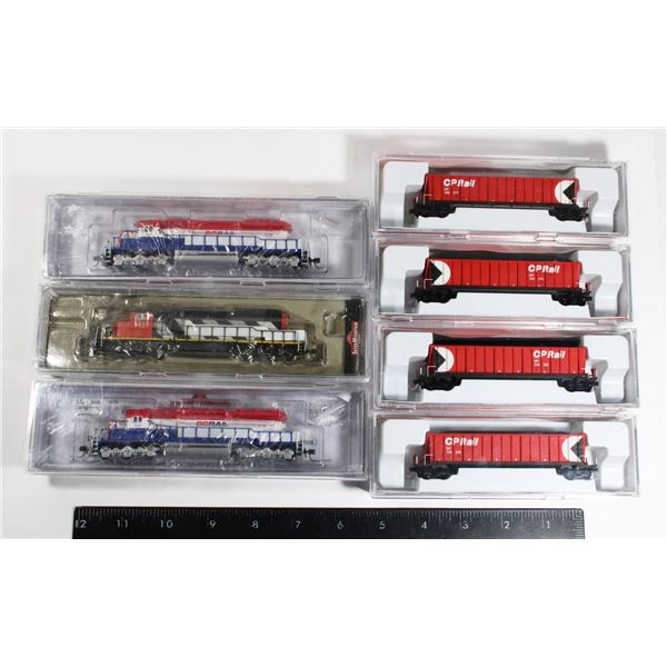 #507 N Scale InterMountain Railway Co Lot of 7
