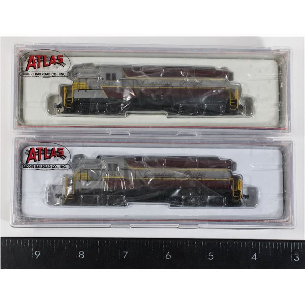 #530 N Scale Atlas Locomotive Lot of 2 48001 48301