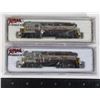 Image 1 : #530 N Scale Atlas Locomotive Lot of 2 48001 48301