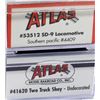 Image 3 : #535 N Scale Atlas Locomotive Lot of 2 Locomotives