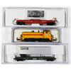 Image 2 : #537 N Scale Atlas Locomotive Locomotive + Cars
