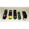 Image 19 : #554 O Rail King John Deere 460 Steam Freight Set