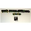 Image 1 : #554 O Rail King John Deere 460 Steam Freight Set