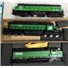 Image 2 : #558 HO Scale Burlington Northern 3 Locomotives