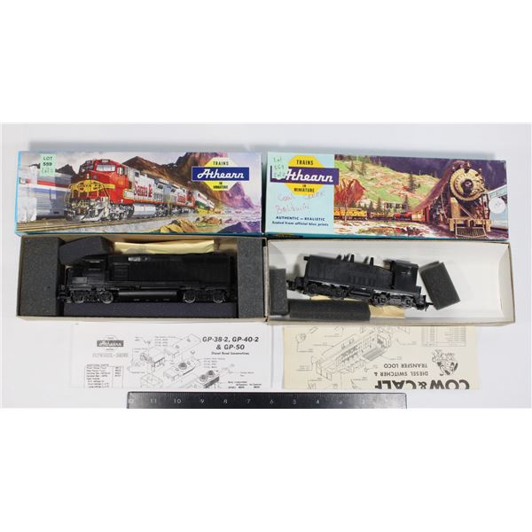 #559 HO Scale Locomotive Lot of 2 Athearn