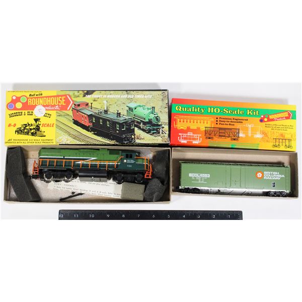 #570 HO Scale British Columbia Railway Loco 720