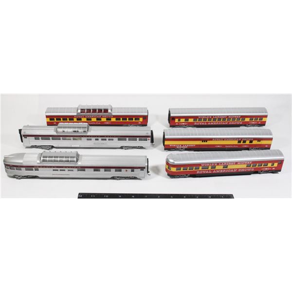 #582 HO Con-Cor Austrian Pasenger Car Lot of 6