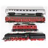 Image 2 : #584 HO Rivarossi Locomotive and Passenger Cars