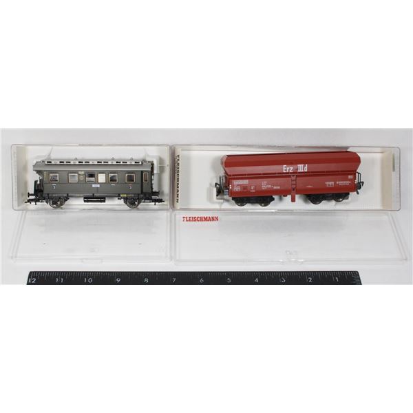 #598 HO Scale Fleischmann 5520 5766 German Cars