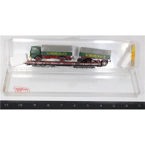#601 HO Scale Liliput Modellbahn 289 w/ trucks