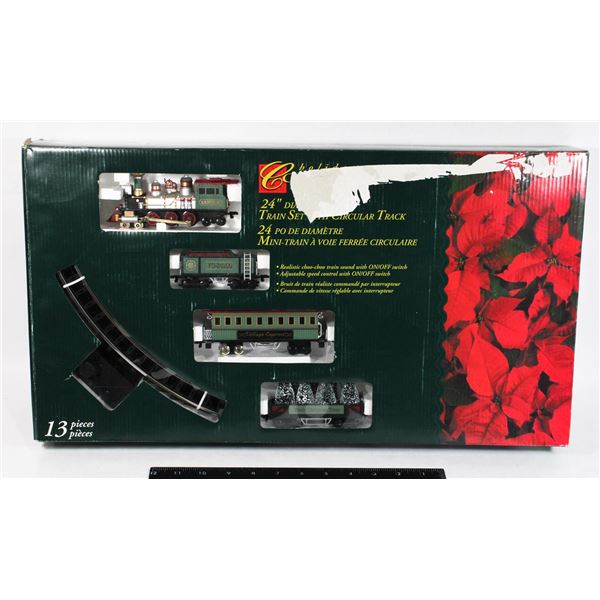#624   Christmas Holiday Collection Train Set
