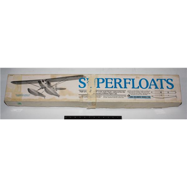 #650 Opened Superfloat 36 Inch Wood Kit Floatplane
