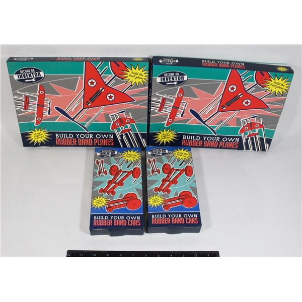 #651 Become an Inventor Rubber Band Toy Lot
