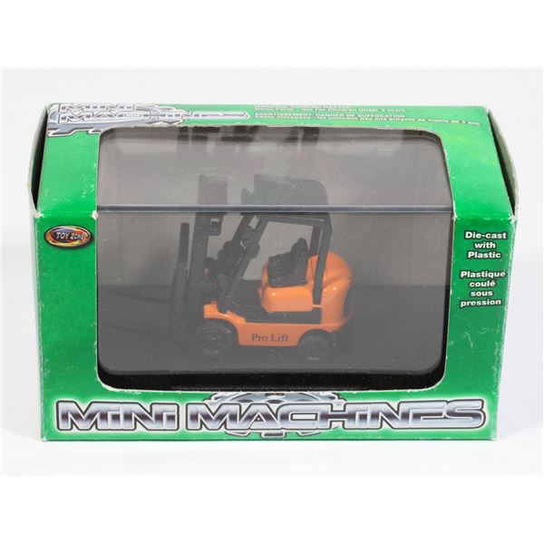 #680 Toy Zone Mini Machines Pro Lift Forklift