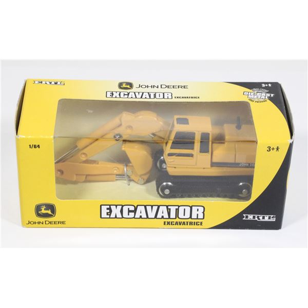 #681 ERTL John Deere Excavator Die Cast Toy 2005