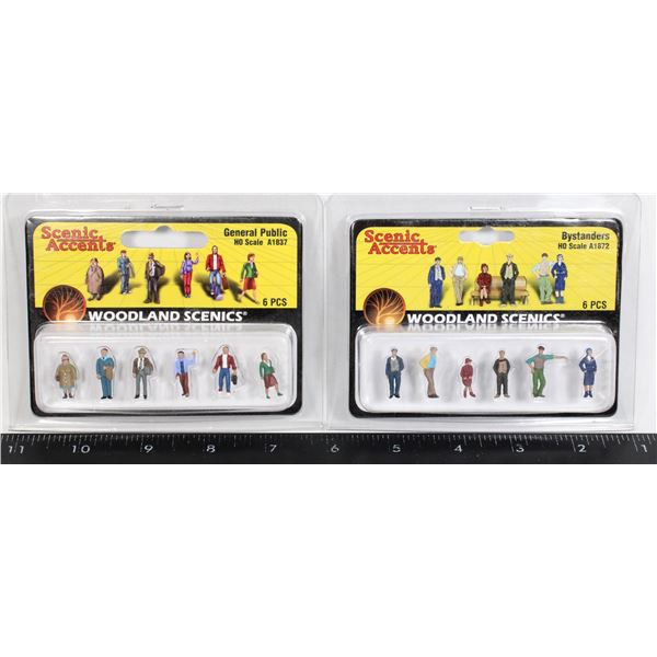 #690 Scenic Accents HO Scale Public Bystanders