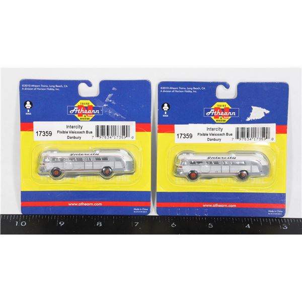 #694 N Scale Athearn 17359 Visicoach Bush Danbury