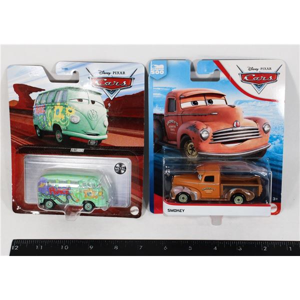 #716 Disney CARS Fillmore + Smokey Lot of 2