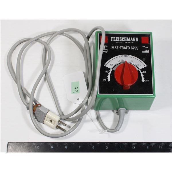 #731 Fleishmann Modellbahnen MSF-Trafo 6755