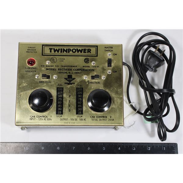 #732 Twinpower Transformer Model Railroad