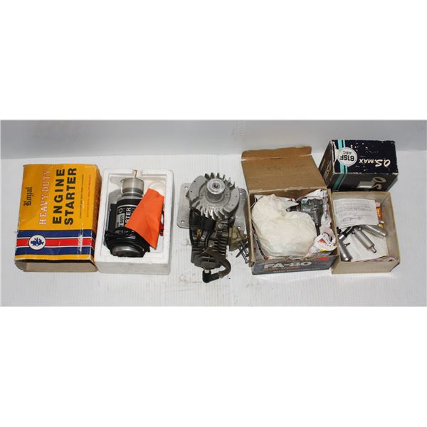 #738 Lot of 4 Remote Control Airplane Engines